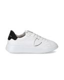 sneakers donna philippe model paris btld v010 -temple veau blanc noir