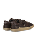sneakers uomo philippe model paris prlu wrg1 prsx low man vintage brouge brun wrg1